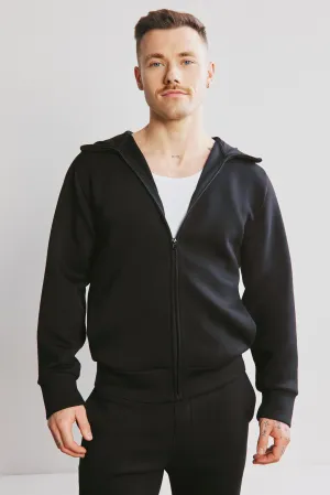 Venture Zip-Up Hoodie - Black