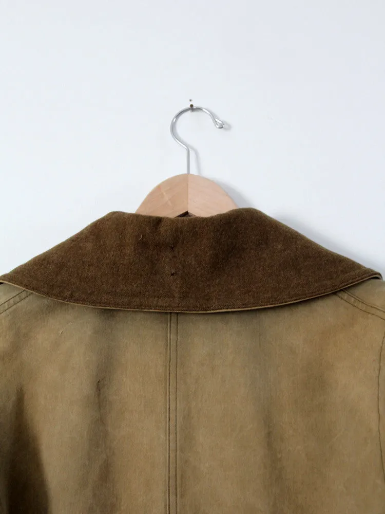 vintage American army coat