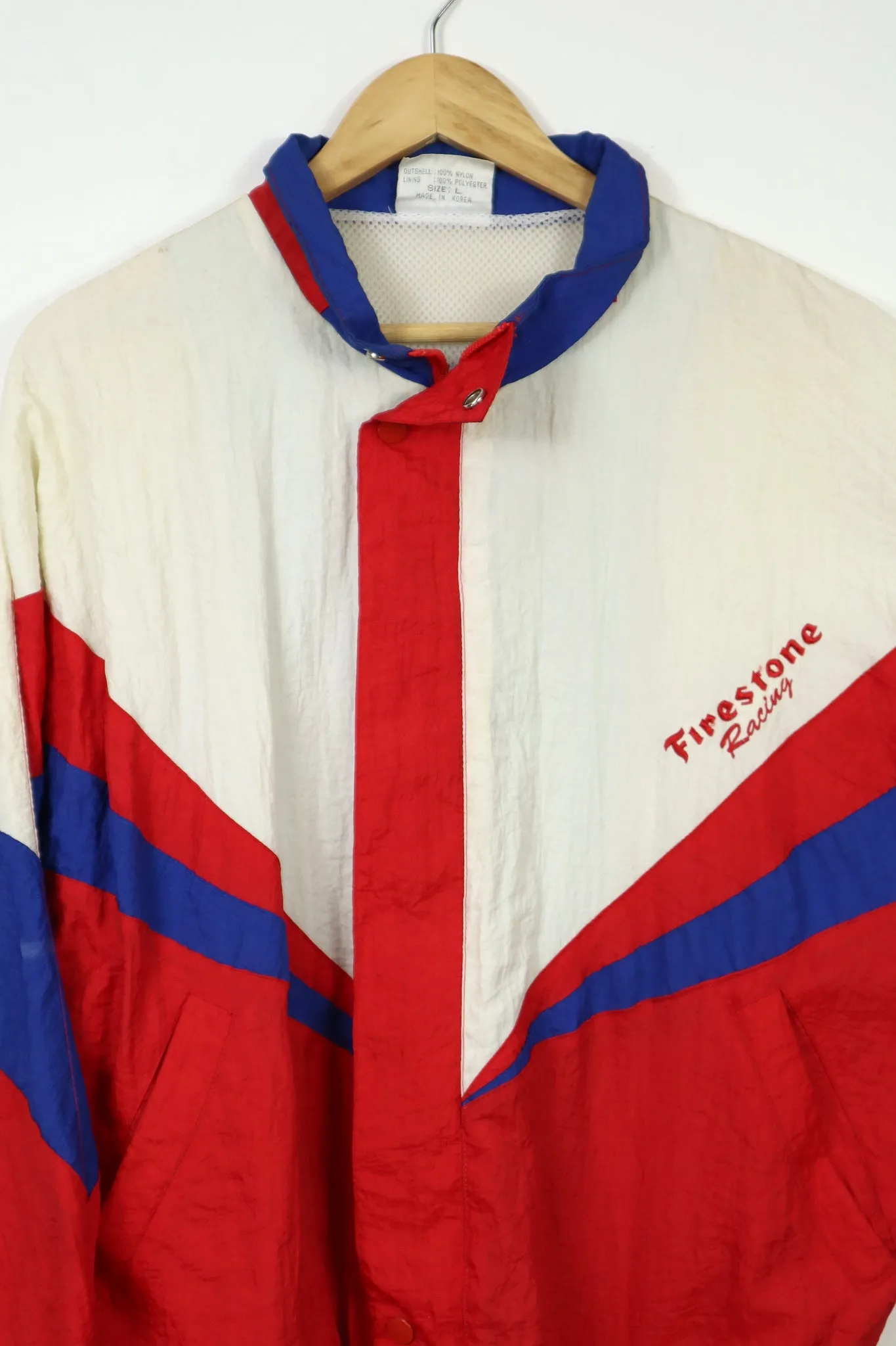 Vintage Firestone Racing Windbreaker