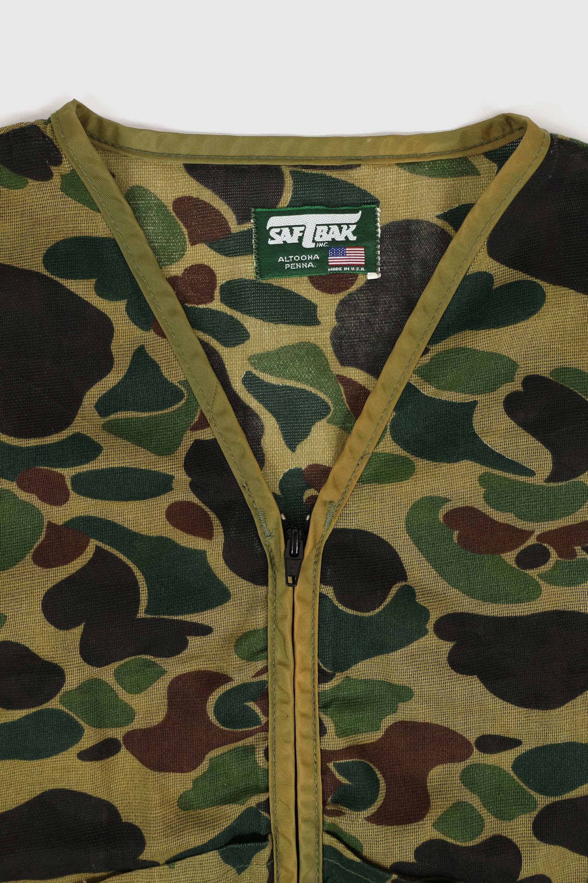 Vintage Lightweight Camo Vest