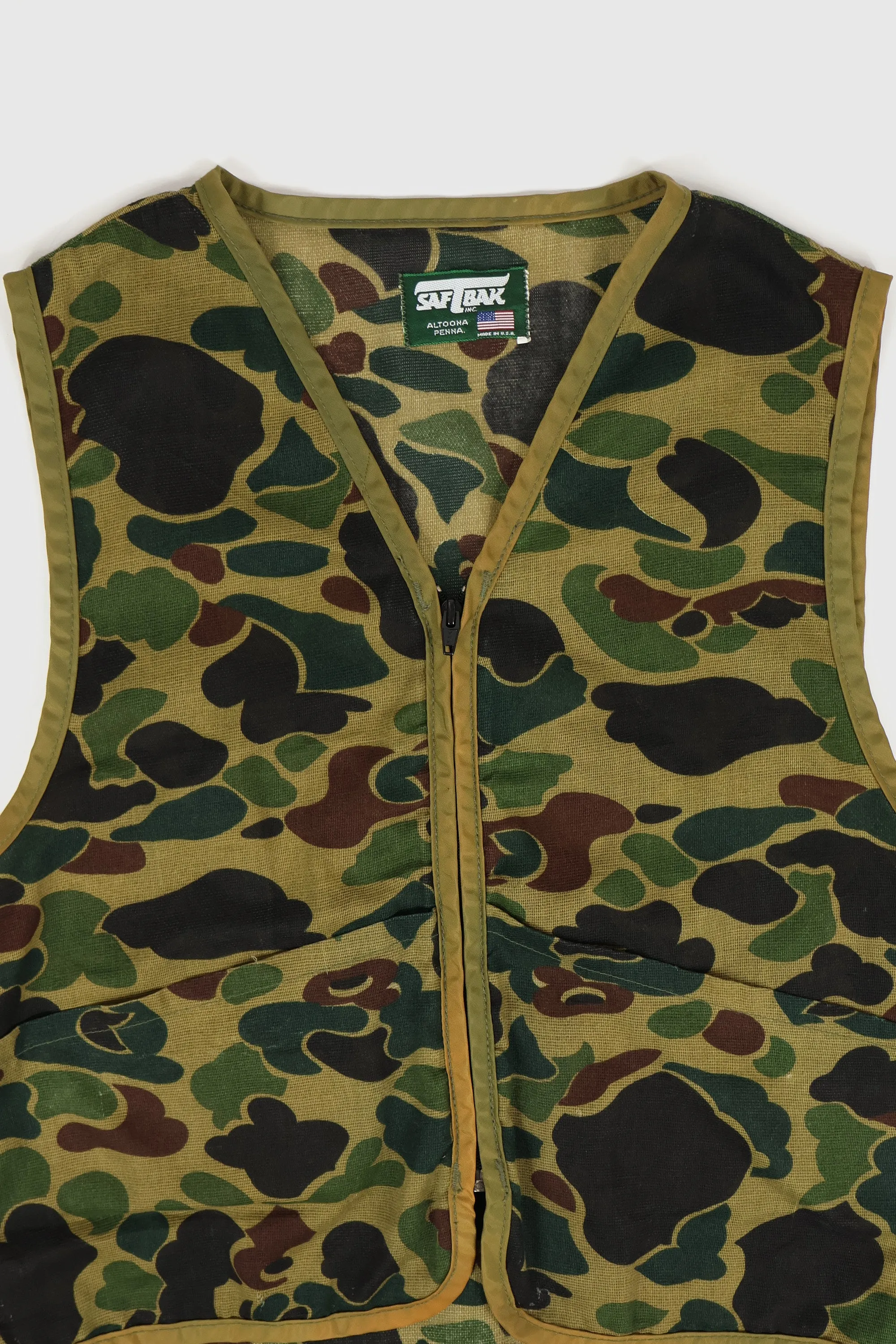 Vintage Lightweight Camo Vest