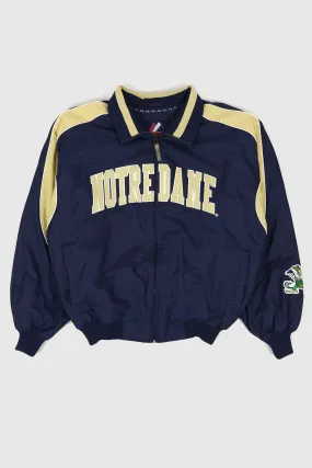 Vintage Notre Dame Full Zip Jacket