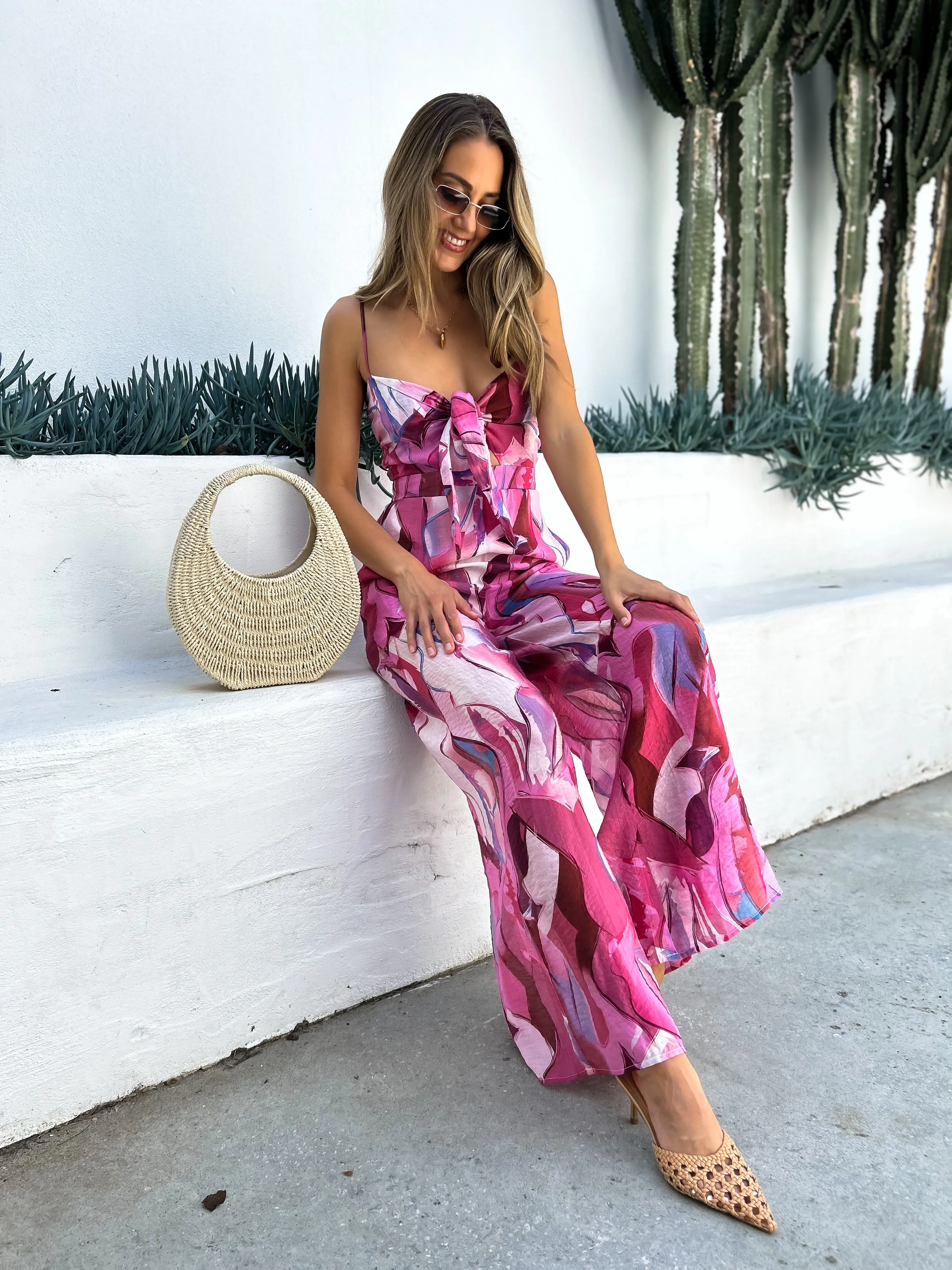 VIOLETTE Jumpsuit - Pink