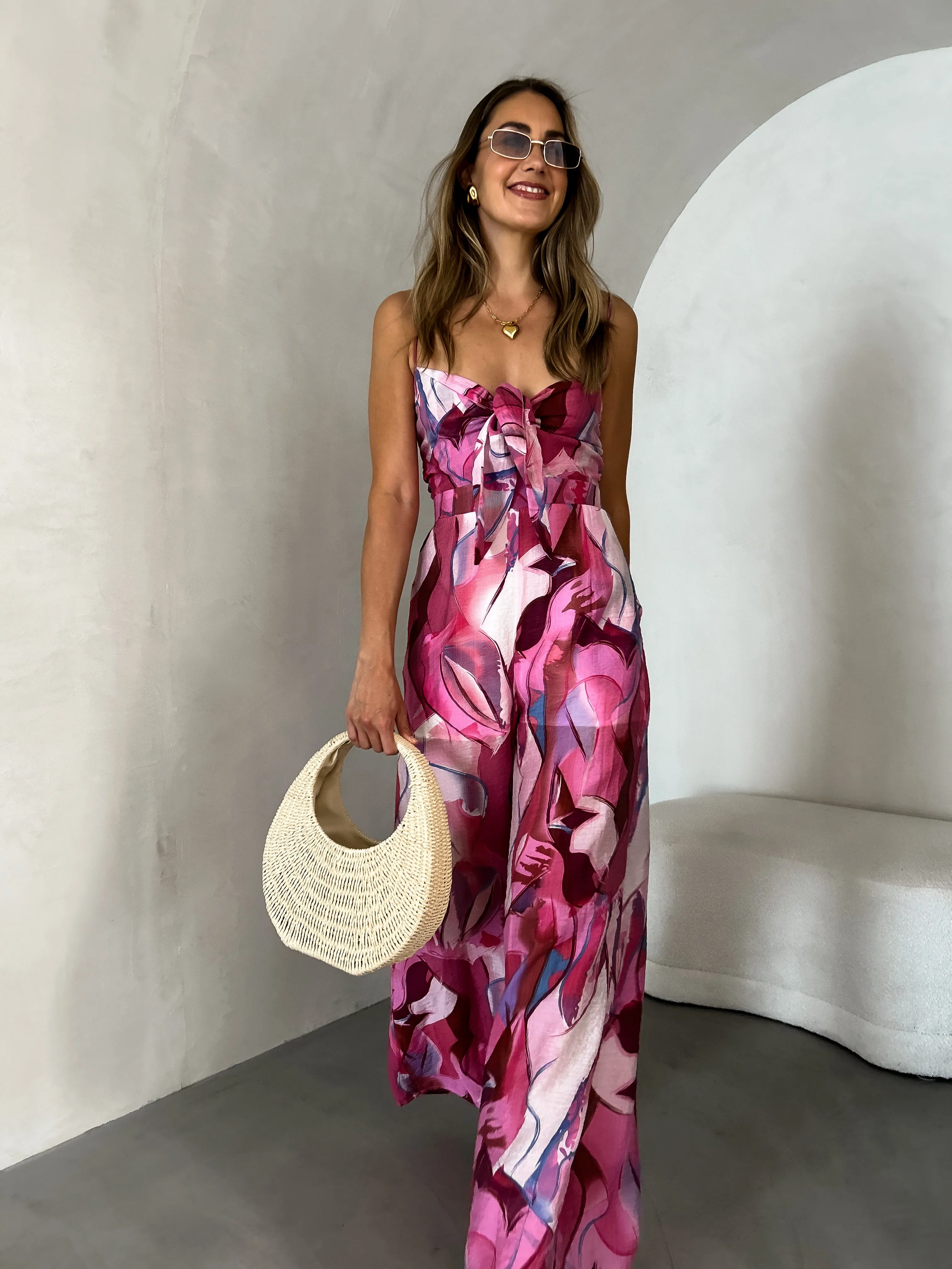 VIOLETTE Jumpsuit - Pink