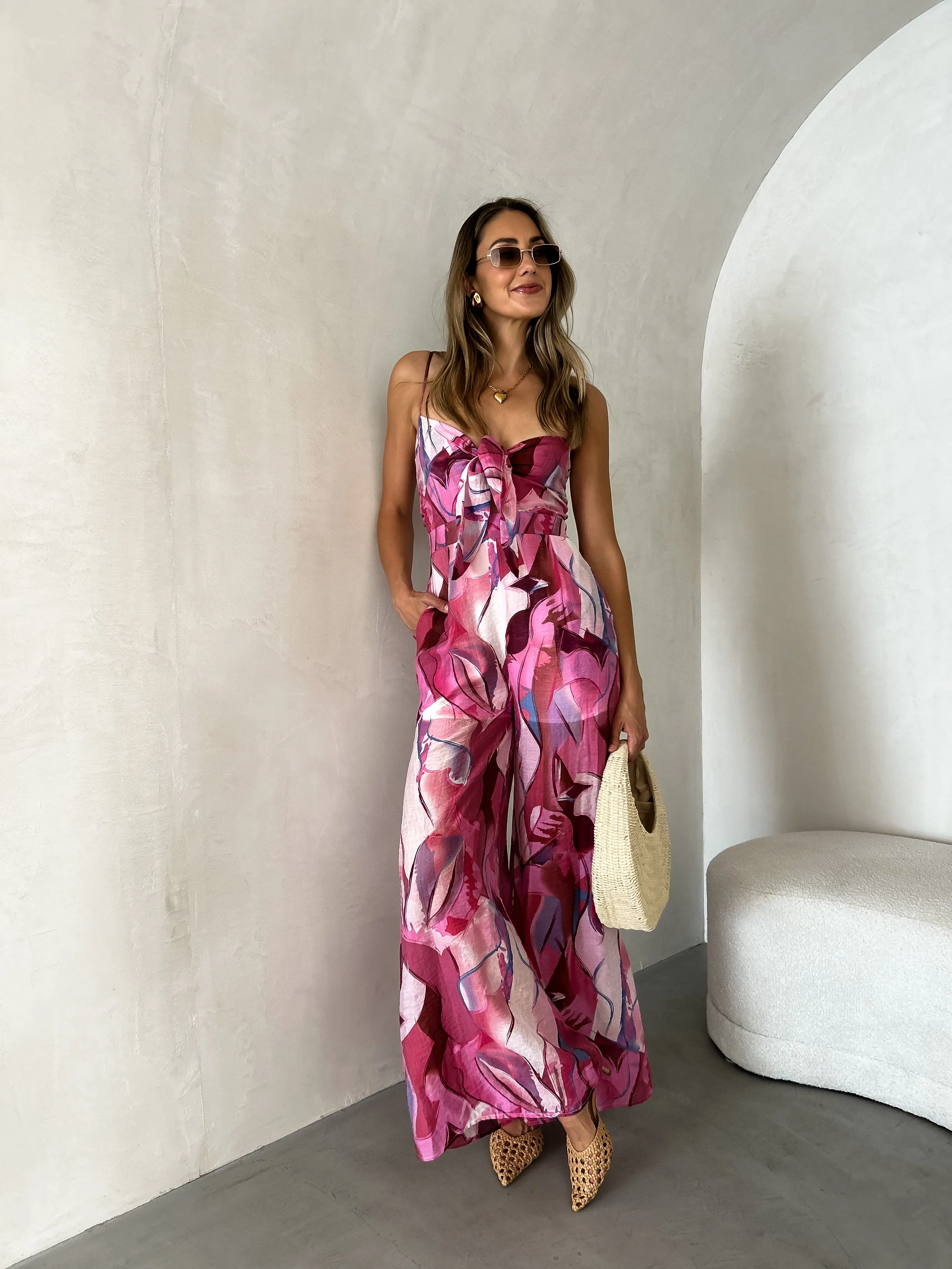 VIOLETTE Jumpsuit - Pink