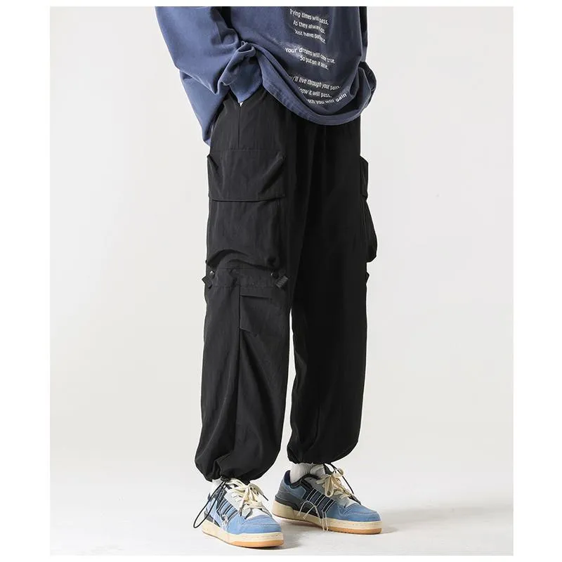 Waterproof Casual Pocket Tapered Versatile Elasticity Pants