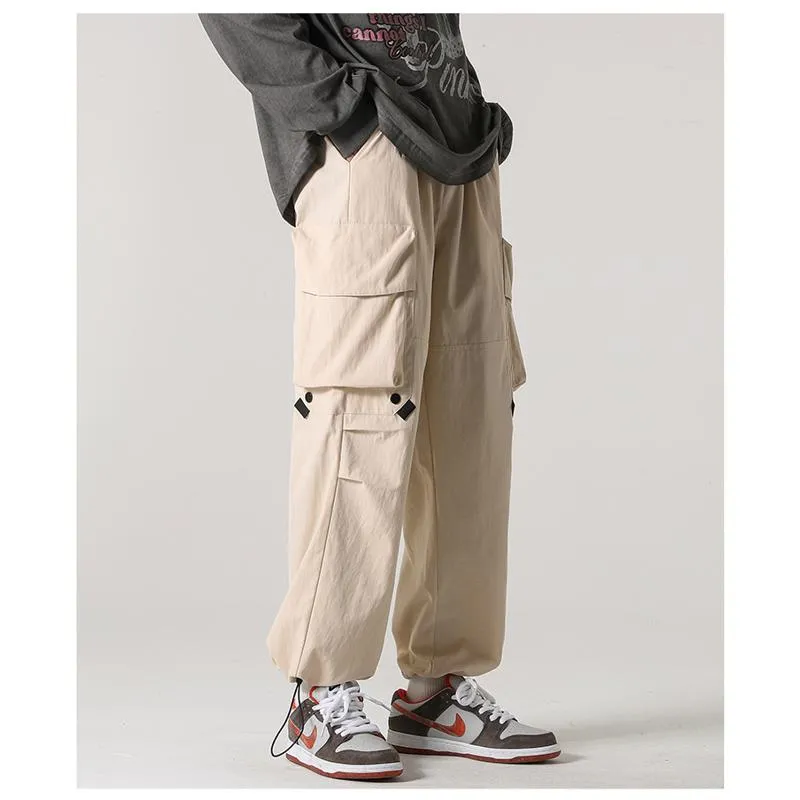 Waterproof Casual Pocket Tapered Versatile Elasticity Pants