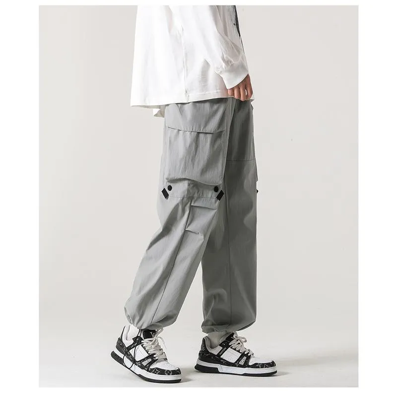 Waterproof Casual Pocket Tapered Versatile Elasticity Pants