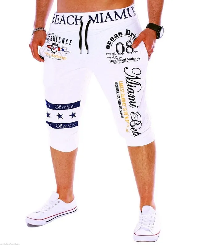 Wenkouban 2023 Quick Sell Through The Explosion Of  Trousers Italian Digital Printing Design Male Shorts