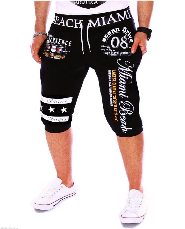 Wenkouban 2023 Quick Sell Through The Explosion Of  Trousers Italian Digital Printing Design Male Shorts