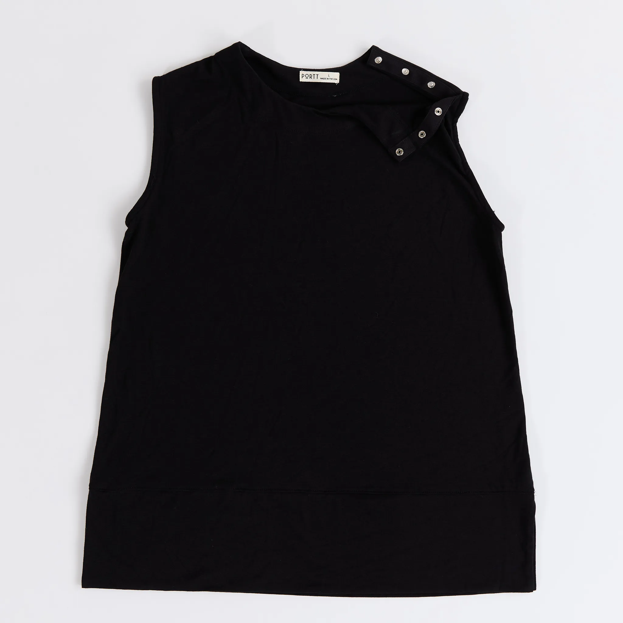 Women’s Black Chemotherapy Tank Top