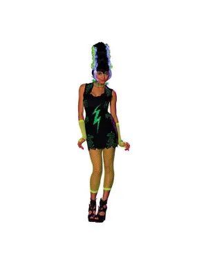 Women's Raver Franken-Bride Costume