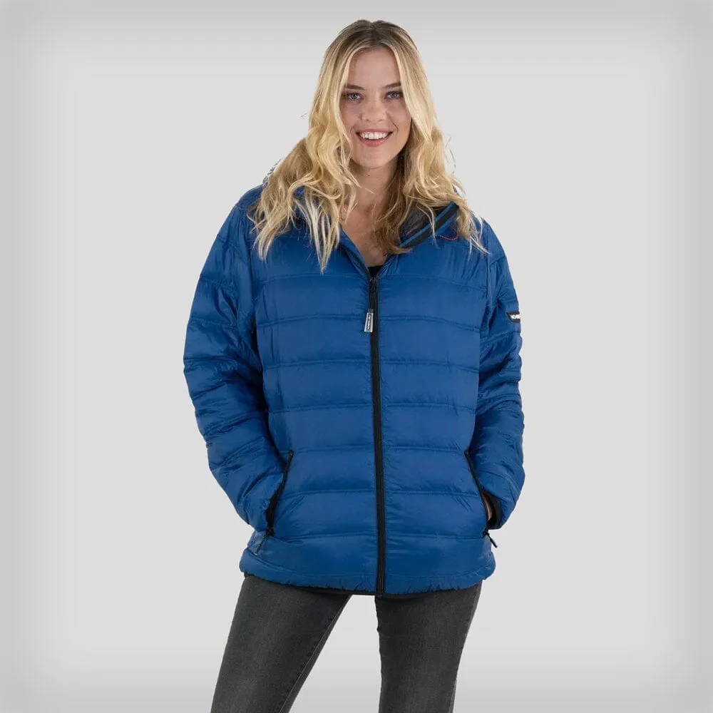 Women's Zip Front Puffer Oversized Jacket - FINAL SALE