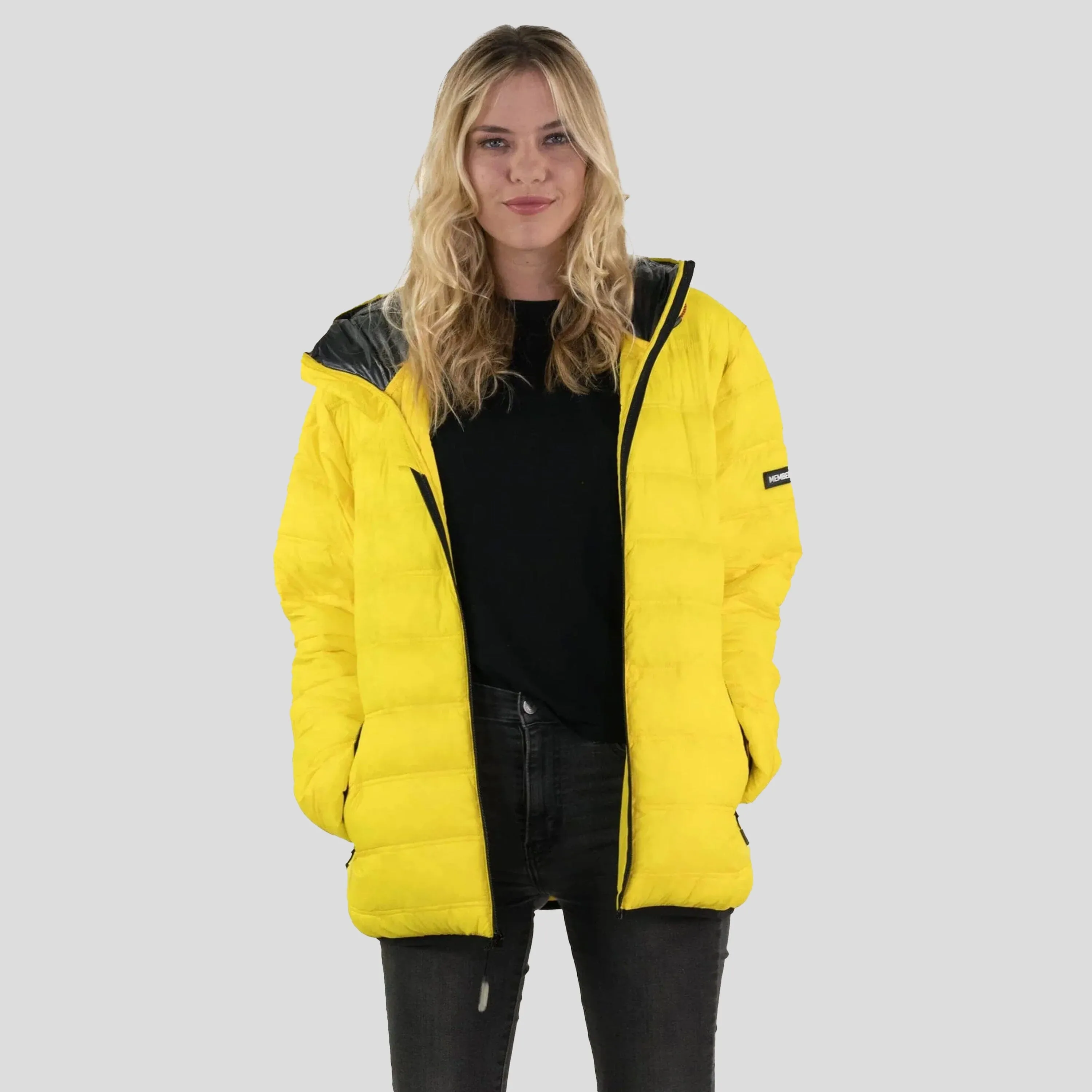 Women's Zip Front Puffer Oversized Jacket - FINAL SALE