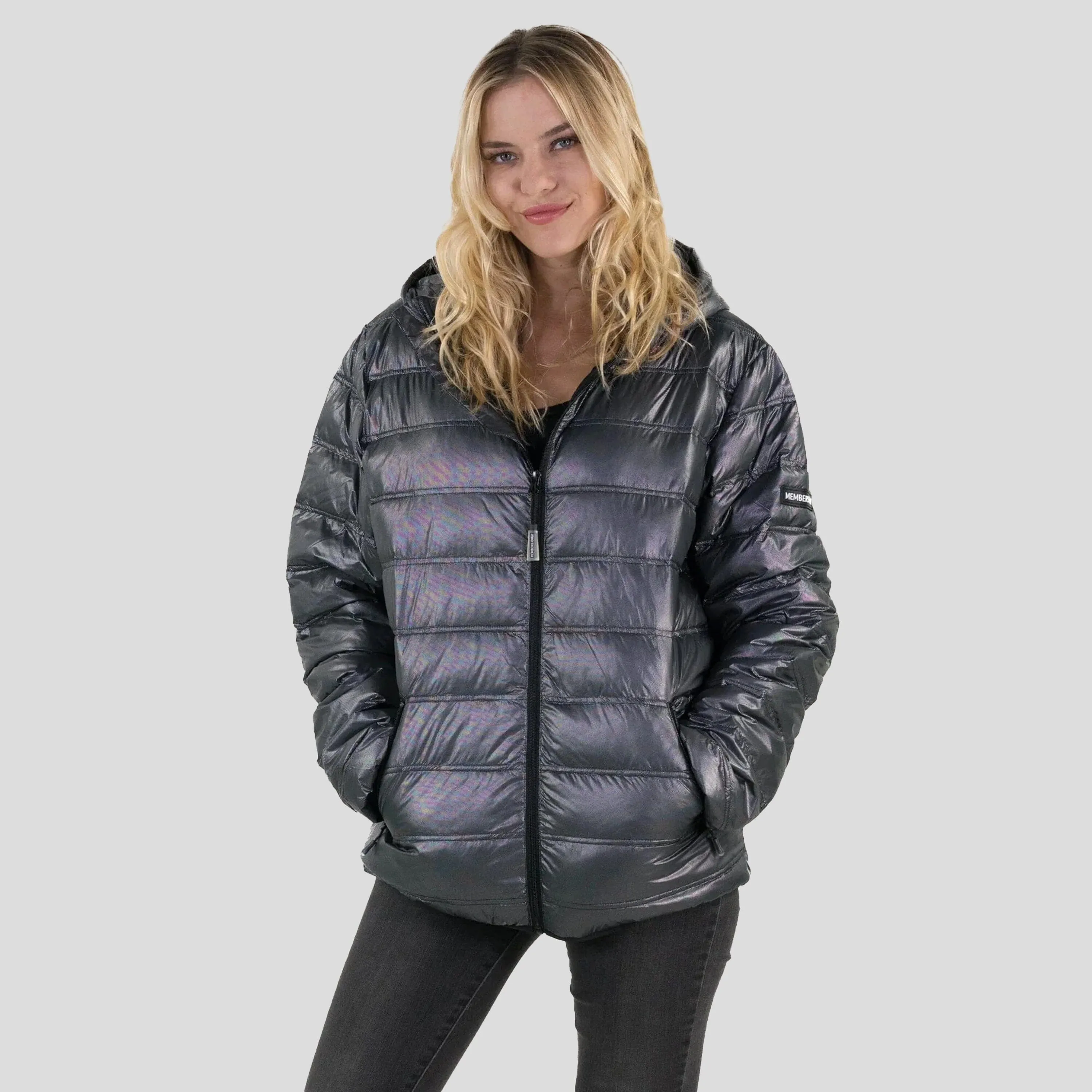 Women's Zip Front Puffer Oversized Jacket - FINAL SALE