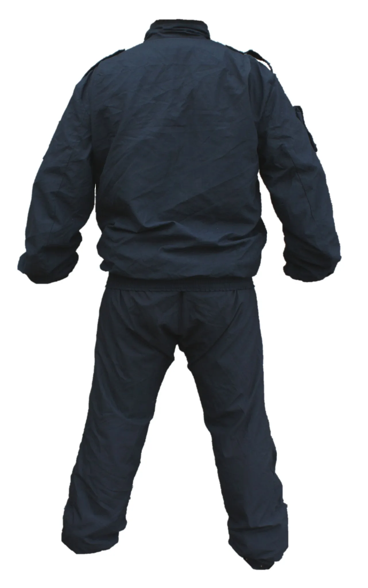 Yaffy Flame Retardant Riot Overall Coverall 2 Part Zip Off Navy Blue YC01B