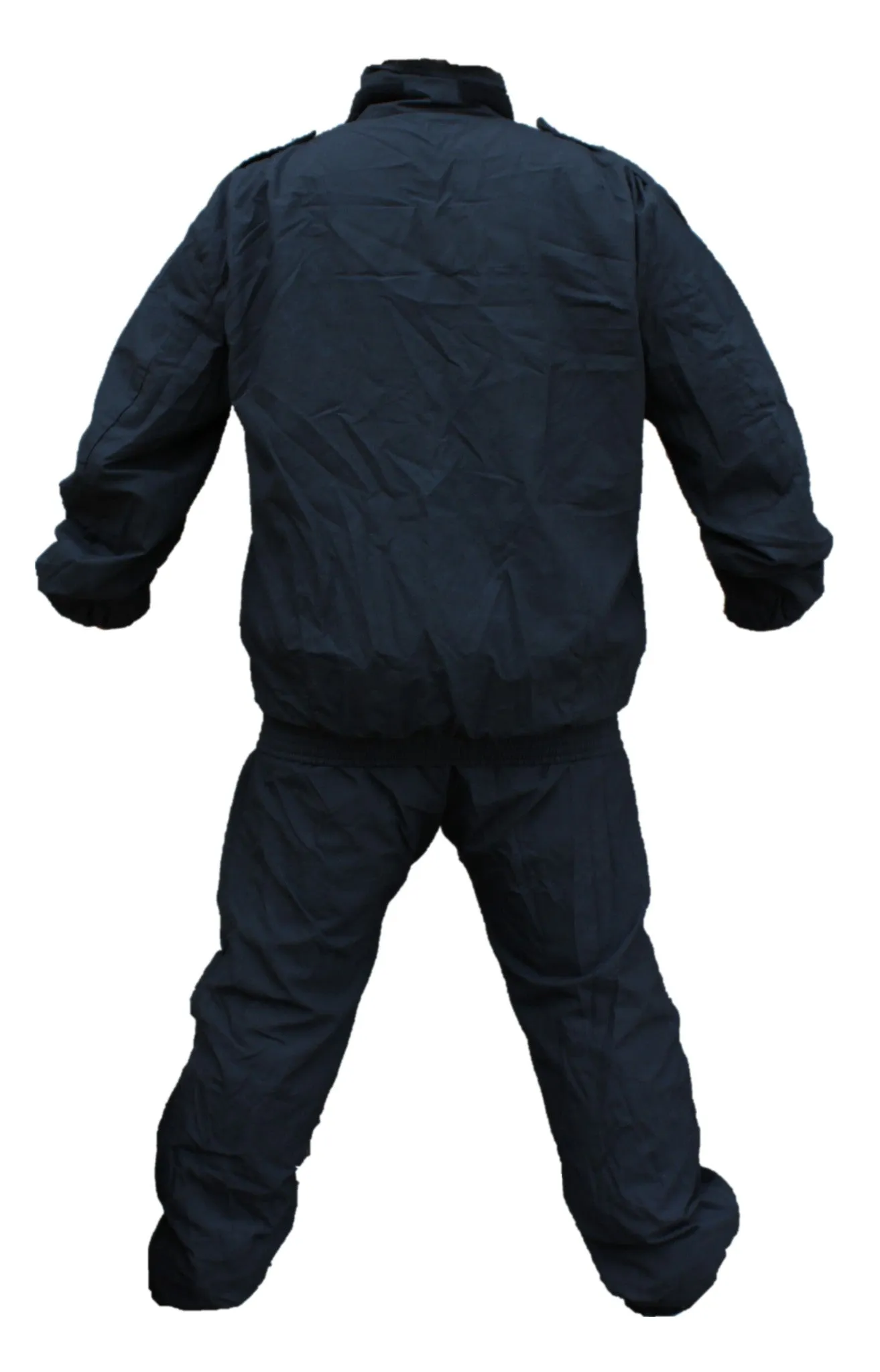 Yaffy Flame Retardant Riot Overall Coverall 2 Part Zip Off Navy Blue YC02A