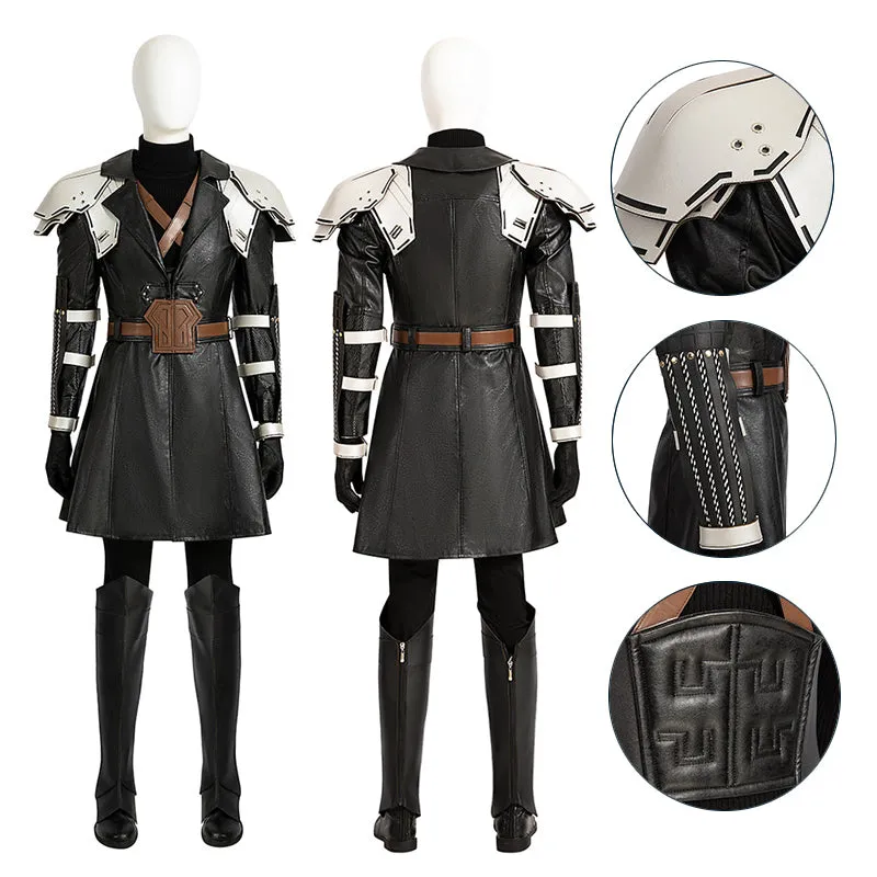 Young Sephiroth Cosplay Costume Final Fantasy VII Ever Crisis Battle Suit Becostume