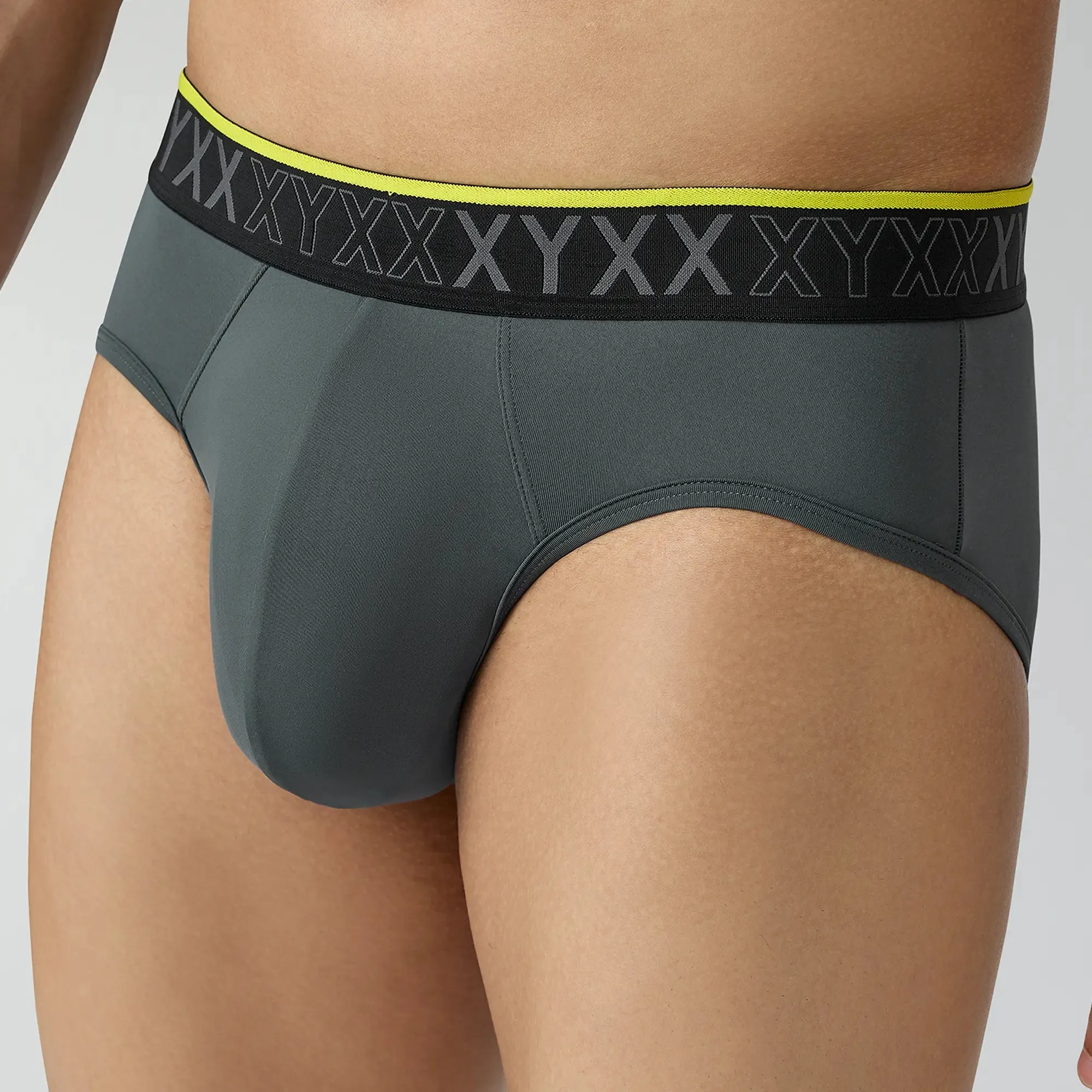 Zest Tactel Briefs Storm Grey