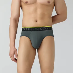 Zest Tactel Briefs Storm Grey