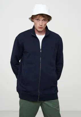 Zipper Jacket Clematis dark navy | recolution