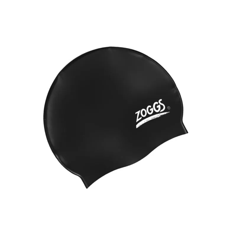 Zoggs Silicone Cap Plain Colour